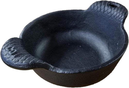 Cast Iron Ramekin Bakeware Bowl Set by Carver's Olde Iron, 4 1/2" x 1 1/2", 12 Oz Capacity Carver's Olde Iron 