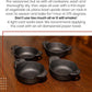 Carvers Olde Iron Mini Cast Iron Skillet Set of 4 ñ 12 Oz Capacity Ramekins Carver's Olde Iron 