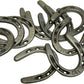 3.5" Cast Iron Metal Horseshoe Set - Easy to Weld (80 Pieces) Horseshoe Set Carver's Olde Iron 