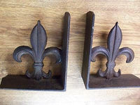 Ships Wheel Bookends Cast Iron Helm