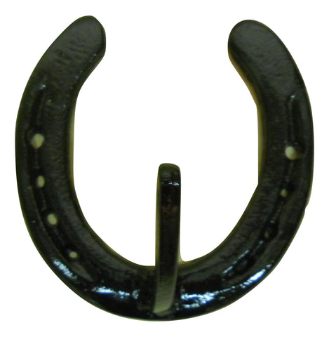 Rustic Brown Horse Shoe Nail Metal Wall Hooks, Set of 12 - Coat Hooks